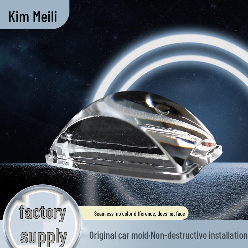 BYD Car Headlight Lens: Convex LED High-Transmission Glass Lampshade