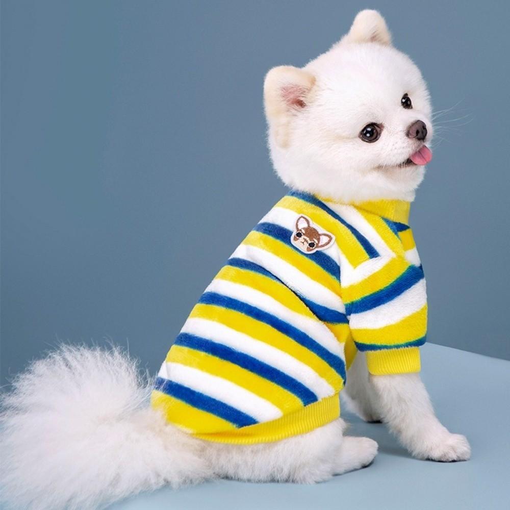 Soft Flannel Pet Clothing Hoodie Design Pet Sweatshirt Cute Pet Outfits