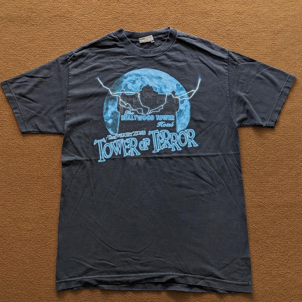 Vintage Twilight Zone Tower Of Terror Disney's Movie T-shirt