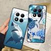 Креативная Funda с морскими организмами Чехол для телефона для Xiaomi Redmi Note 7 8 10S 9S 11s 12s 9 14 11 10 12 Pro 13 Pro Plus