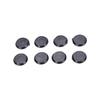 100Pcs Black Hex Socket Allen Bolt Screw Nut Hexagon Head Cover Cap Protector