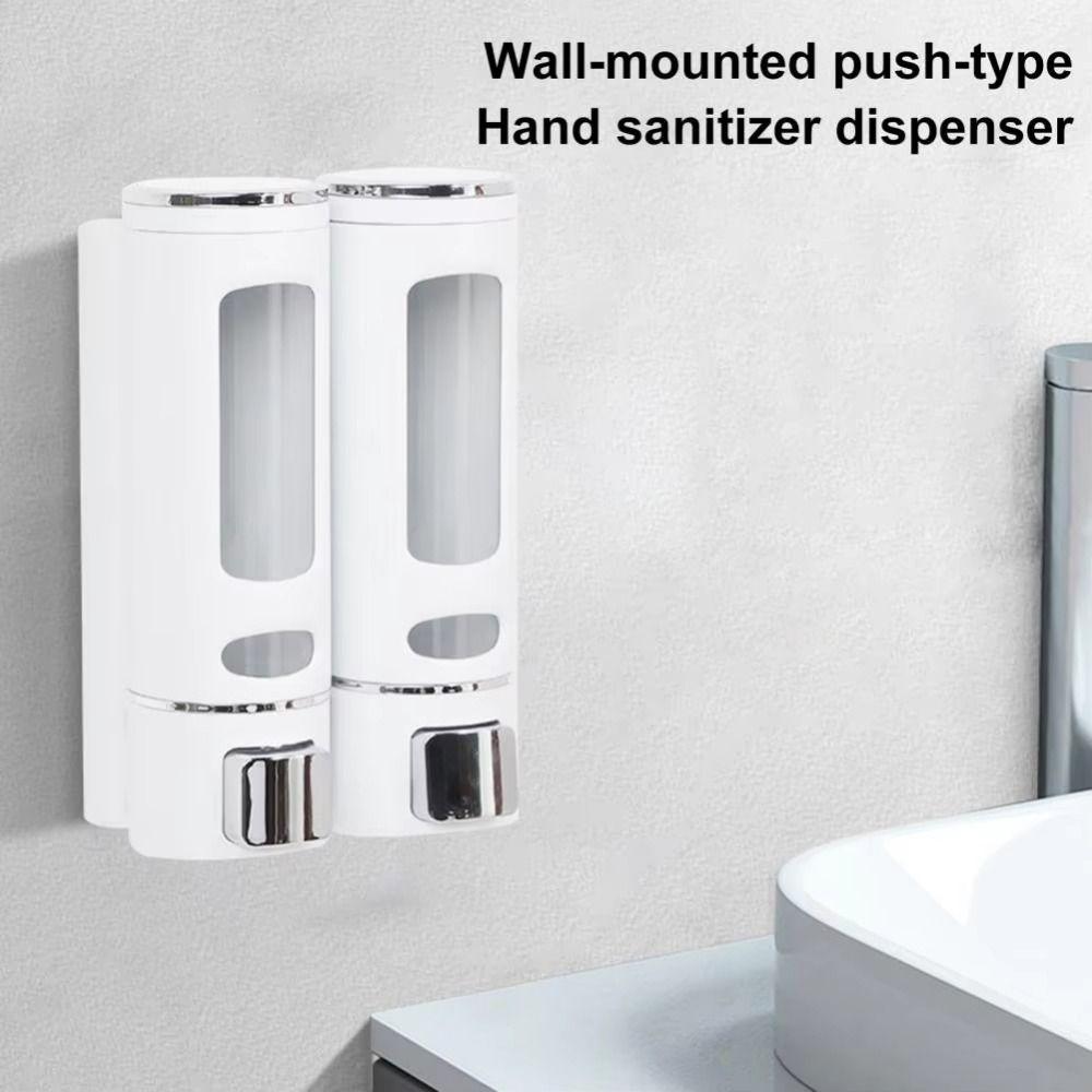 Large Capacity Soap Liquid Dispenser Wall Mounted Shampoo Dispenser Bottle Shower Gel Box Hotel
