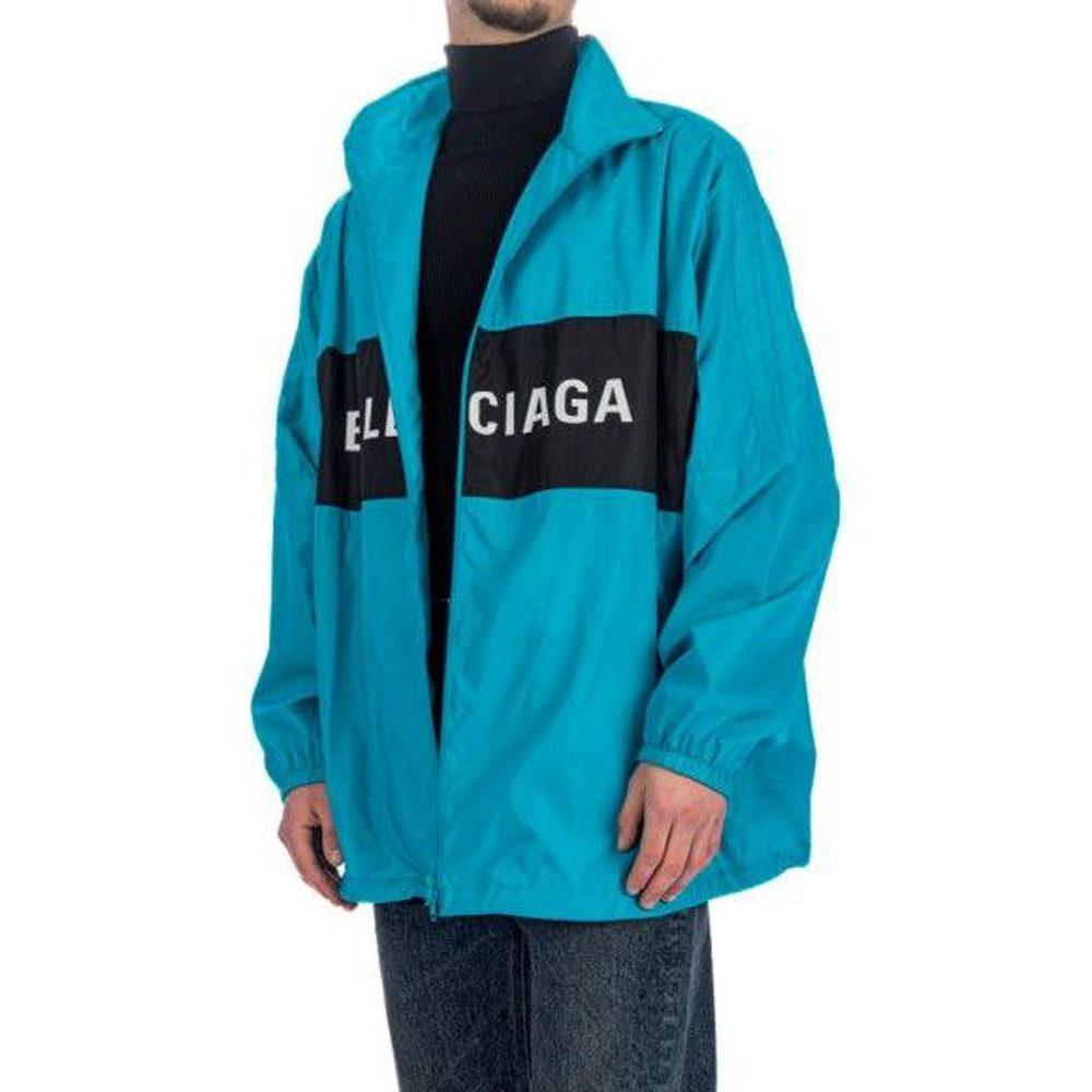 Balenciaga Куртка с высоким воротником и принтом логотипа 725302TNO194600