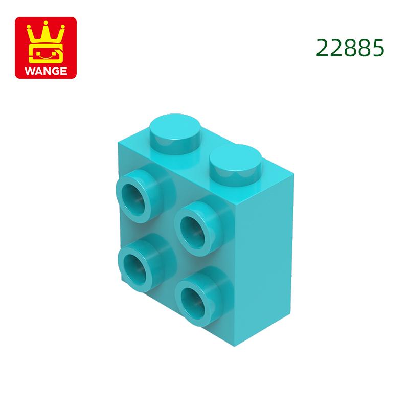 Нетоксичный 77 шт./лот 1x2x1 2/3 С шипами с 1 стороны Блок Moc Цветные Аксессуары Совместимые с 22885 Кирпич DIY Детская Игрушка Сборка