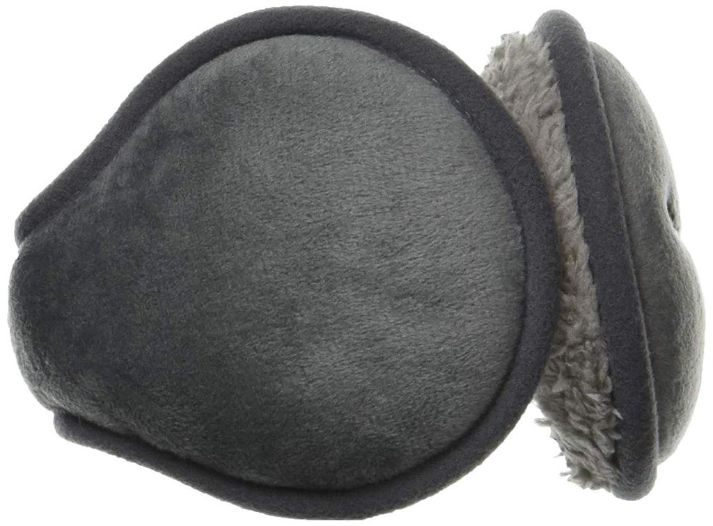 Champion Fleece and Boa Size Earmuffs, Gray, Japan, 489-0019 (Free)