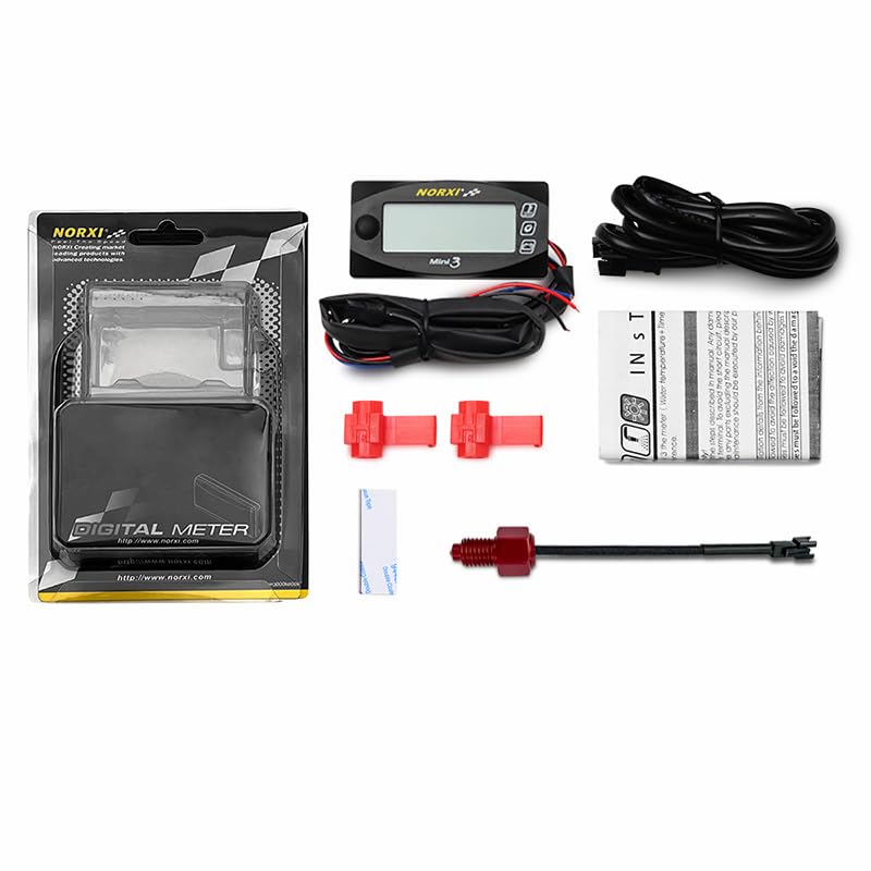 NORXI Многофункциональный цифровой мотоциклетный прибор 3 в 1 Mini3 (Можно