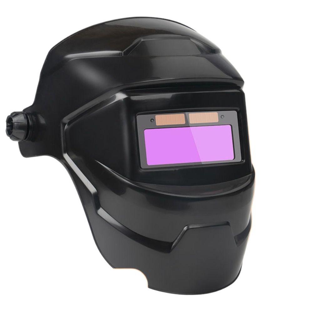 Large View Welding Mask True Color Arc Weld Helmet Fall-proof Solar Welding Helmet  Cut