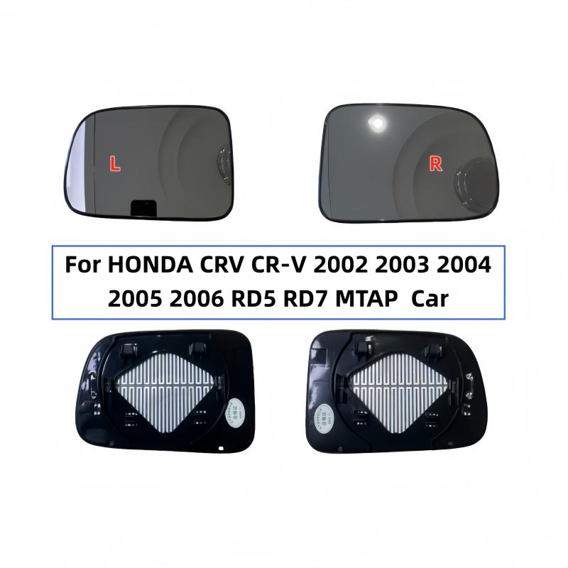 Для HONDA CRV CR-V 2002 2003 2004 2005 2006 RD5 RD7 MTAP Нагревающаяся Линза Наружного Зеркала Заднего Вида Бокового Зеркала Очки