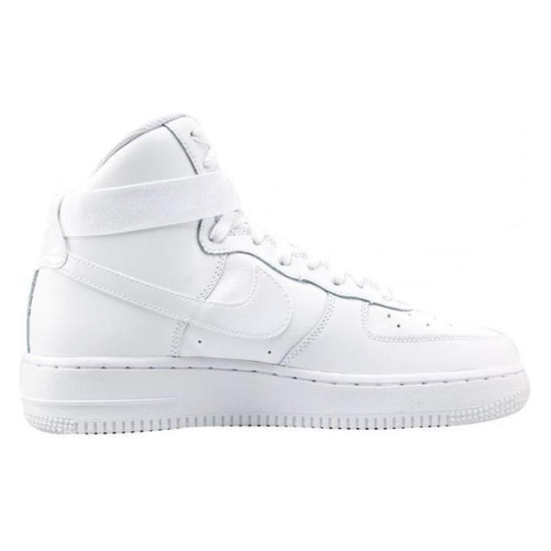 Nike Air Force 1 High White GS Sneakers 653998-100