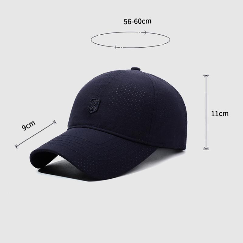Летняя бейсболка с вышитыми буквами, быстросохнущая, мужская, дышащая, солнцезащитная шляпа для отдыха на природе