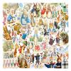 10/50pcs Cute Peter Rabbit Stickers Pack for Watercup Laptop Scrapbook Notebook Diary Stickers