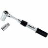 (TOP) Straight Type Ratchet Torque Wrench for 75mm Diameter Water Main Pipes, 60N.m Capacity, with Extension Socket and Inspection Sheet, RM-24LST