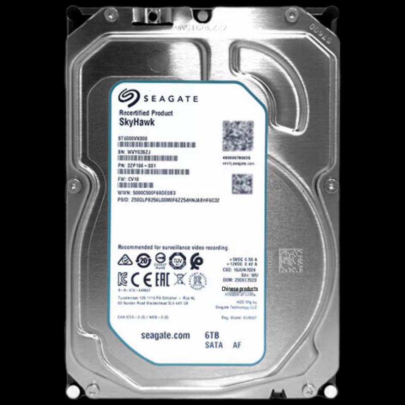 Seagate 6TB Surveillance Hard Drive