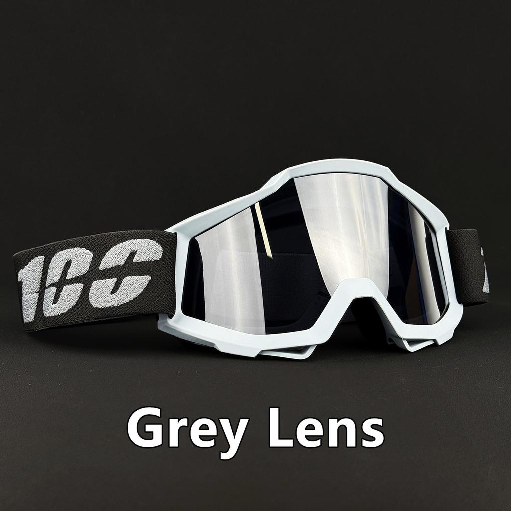 100 Motorcycle Glasses Motocross Safety HD Lenses Goggles Dirt Bike ATV Ski MTB Goggles MOTO Outdoor Cycling Sunglasses