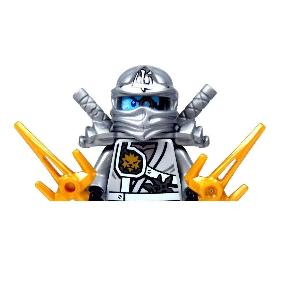 Набор Ниндзя Конструктор Драконы Огненного Леса Запретная Пятерка Мини Фигурки Игрушки