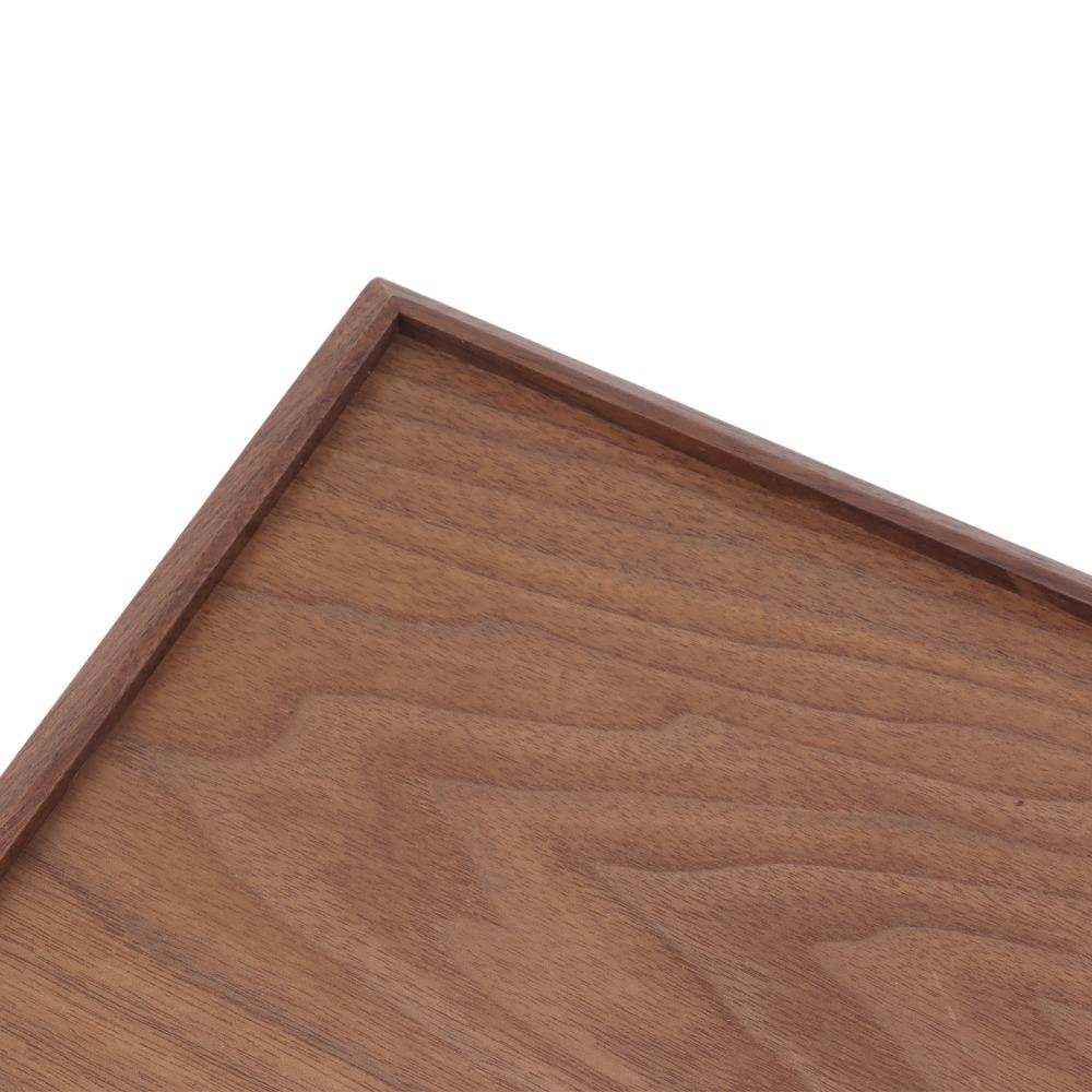 Black Walnut Wood Wooden Serving Tray Wooden Serving Platter Tea Serving Serving Tray Dining Room