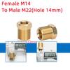 1Pcs Pipe Fitting Male Female Adapter Transitional Joints  for High Pressure Washer Torch