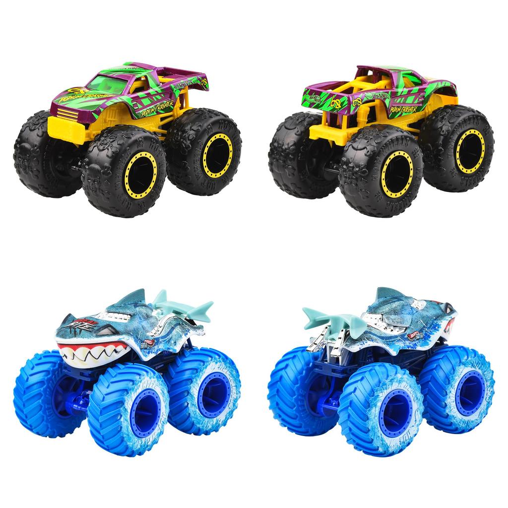 Hot Wheels Монстр Трак Ассорти Мини Транспорт Возраст 164 Игрушки, Машинки, Коробка на 8 машинок, 3+, Многоцелевой, 983J-FYJ44