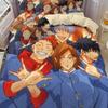 Японский Аниме Jujutsu Kaisen Комплект Постельного Белья, Известные Японские Аниме Комплекты Пододеяльников, Декор Спальни для Подростков и Детей, Праздничный Подарок