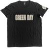 Green Day Logo & Grenade T-Shirt Black New