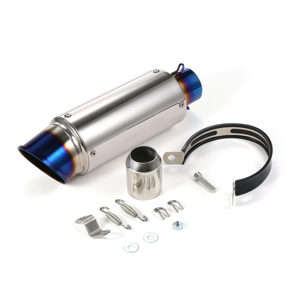 38-51mm Universal Motorcycle Exhaust Pipe Tail Refit Exhaust Muffler Fit for Motorcycles ATV