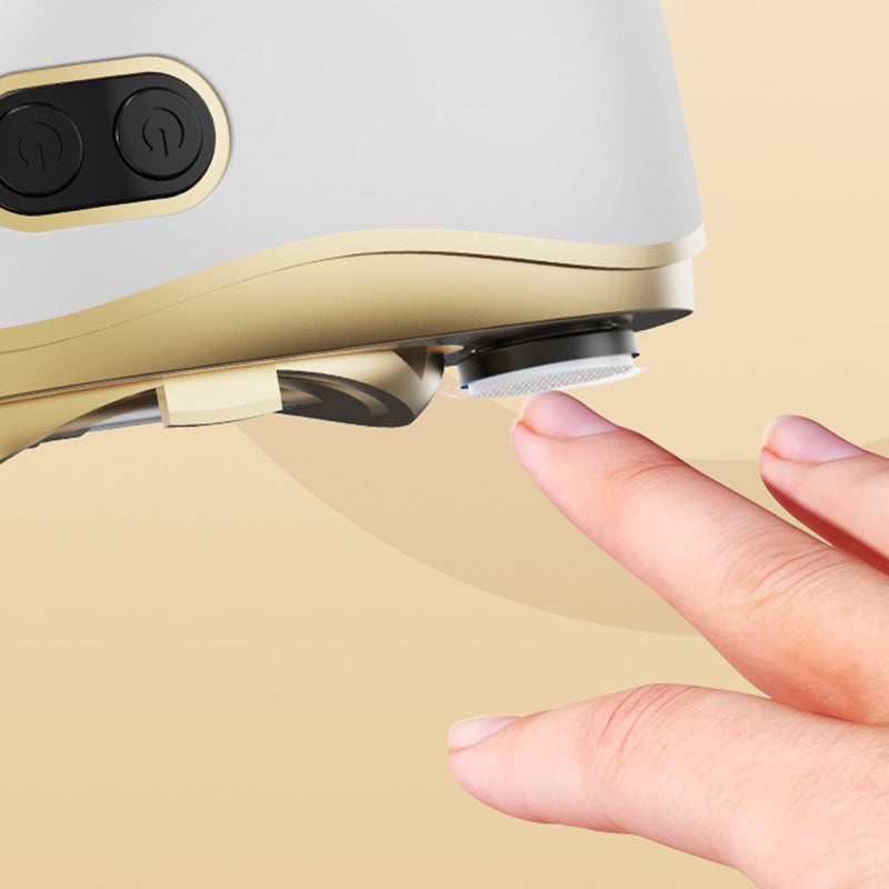 Нетоксичные ножницы для ногтей 2-в-1 и полировщик, автоматические ножницы для ногтей для взрослых, детей, младенцев, с защитой от защемления, электрический триммер для ногтей, маникюрный набор со светом