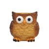 Cartoon Owl Planter Resin Animal Vase Pen Container  Green Plants Potted
