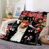HD Juice WRLD D Легендарный Рэпер Звезда Мягкое Плюшевое Одеяло Фланелевый Плед для Гостиной Спальни Пикника Кровати Дивана