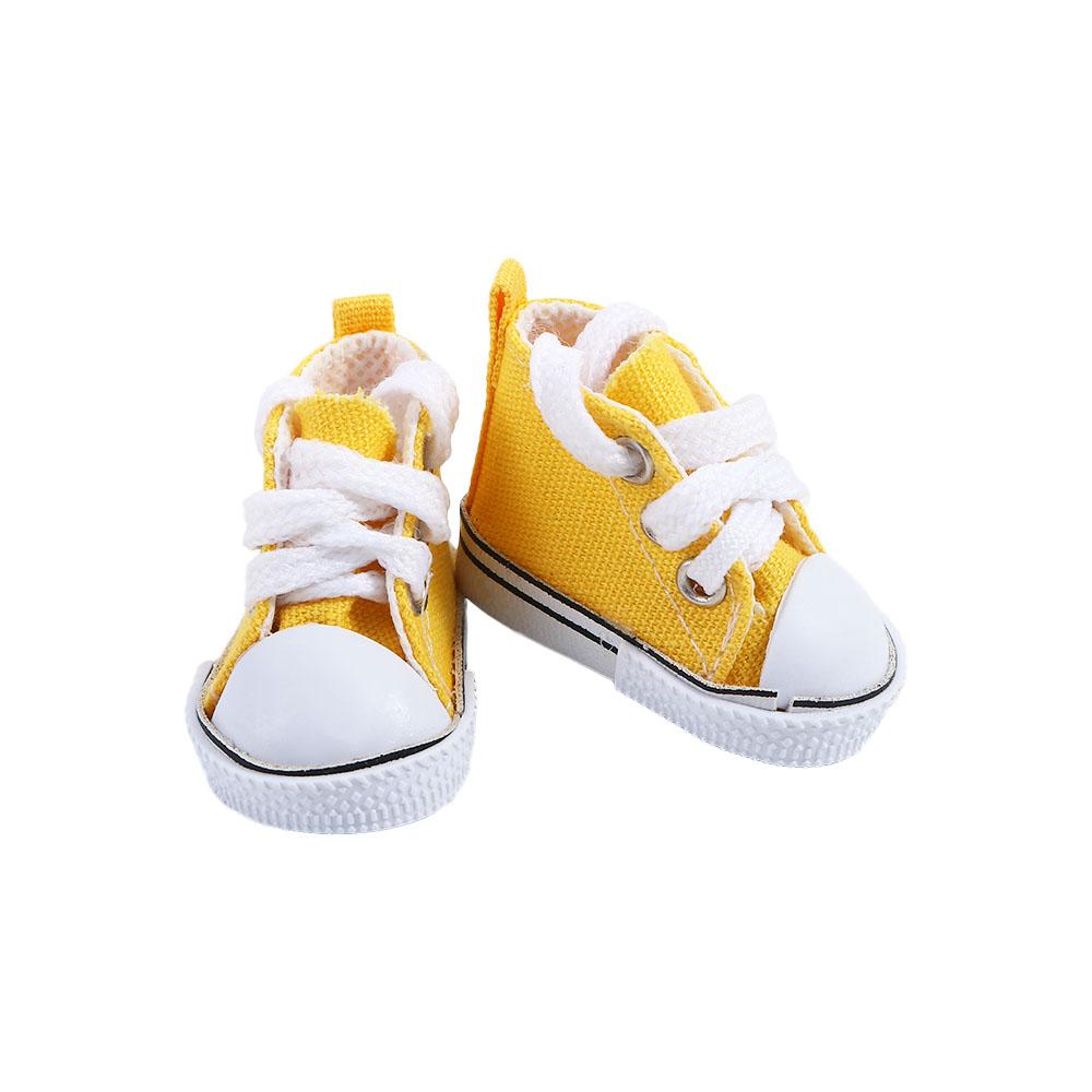 Toy 5cm Casual Shoes Mini Shoes 1/6 Dolls Doll Sneakers Doll Canvas Shoes Doll Shoes BJD Doll Shoes