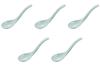 Set of 5 Resin Ramen Celadon OM X Lacquerware Acrylic Setomonohonpo [AC] Spoons, [17.2 4.5cm] Spoons, Resin,