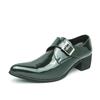 Fashion Newest Oxford Shoes for Men Luxury Patent Leather Wedding Shoes Pointed Toe Dress Shoes Classic Derbies Plus Size 38-48 Hombre
