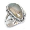 Natural Labradorite Gemstone Handmade 925 Solid Silver Jewelry Ring S.5.5 v6c52