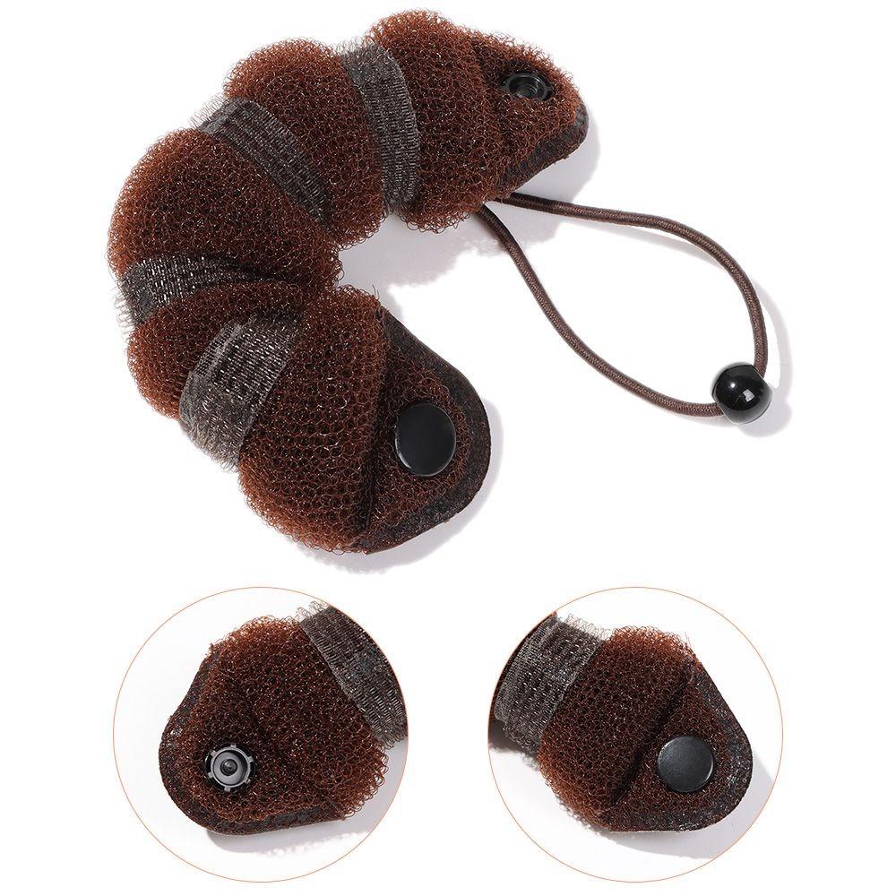 Hairstyle Donut Bun Maker DIY Foam Sponge Bun Shaper Cute Meatball head hair maker Girls