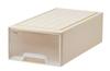 Thanko Plastic Costume Storage Sink Width 39 X Depth 74 X Height 23cm Set of 4 Soft Beige