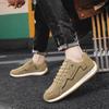 Модные мужские кроссовки из вулканизированной кожи, кроссовки для бега, мокасины на платформе, новинка 2024 года, повседневная обувь из искусственной кожи, мужская спортивная обувь, теннисные туфли, мужские туфли