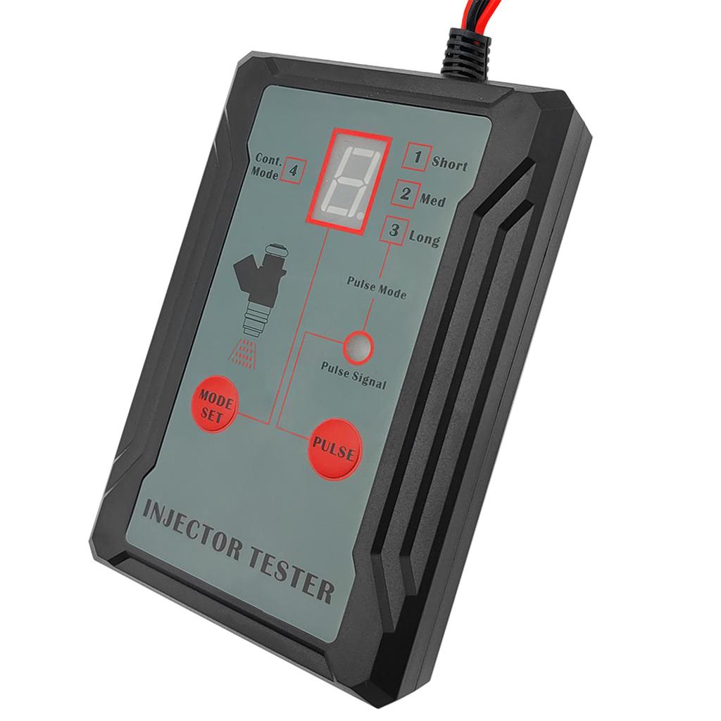 Тестер и адаптер топливных форсунок для диагностики и очистки форсунок, наборы инструментов для самостоятельной очистки, переключаемый 12 В/5 В, короткое