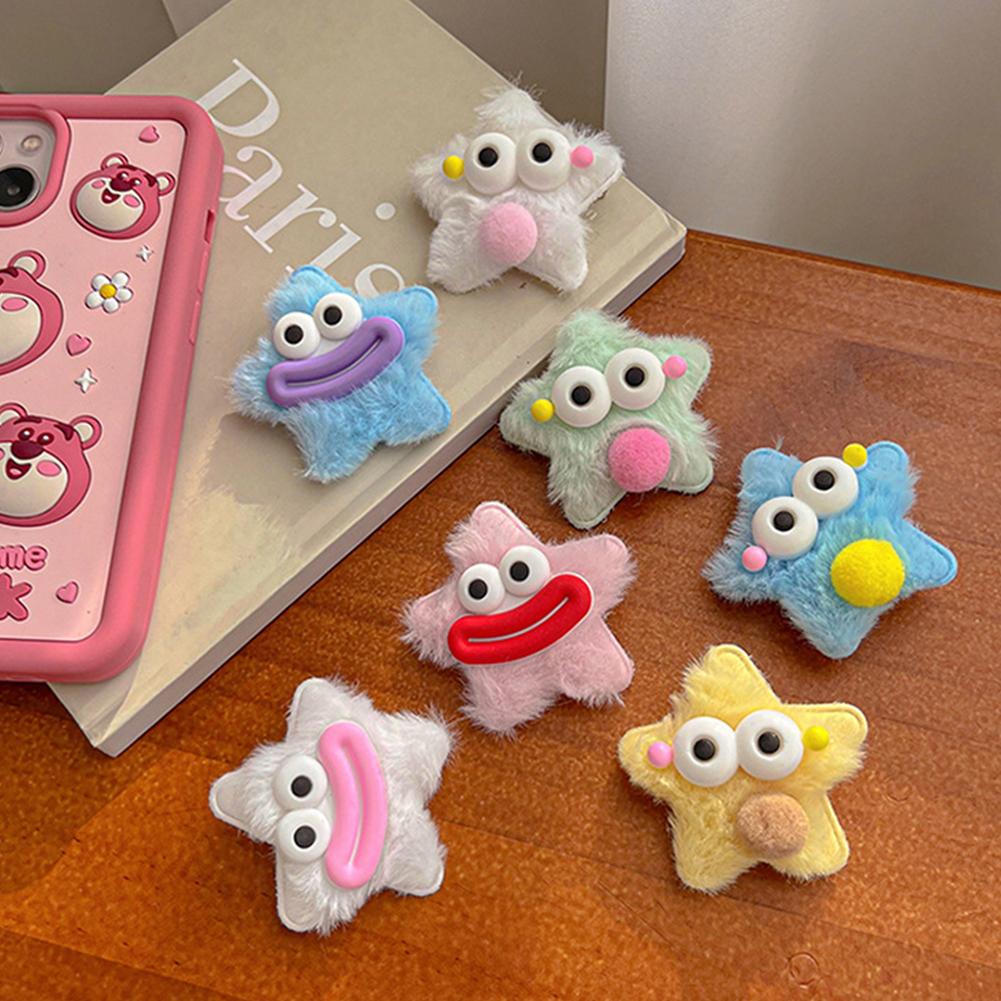 Забавный плюшевый змеиный рот сосиски заколка для волос звезда ниша милая челка заколка модный головной убор аксессуар для волос для взрослых детей