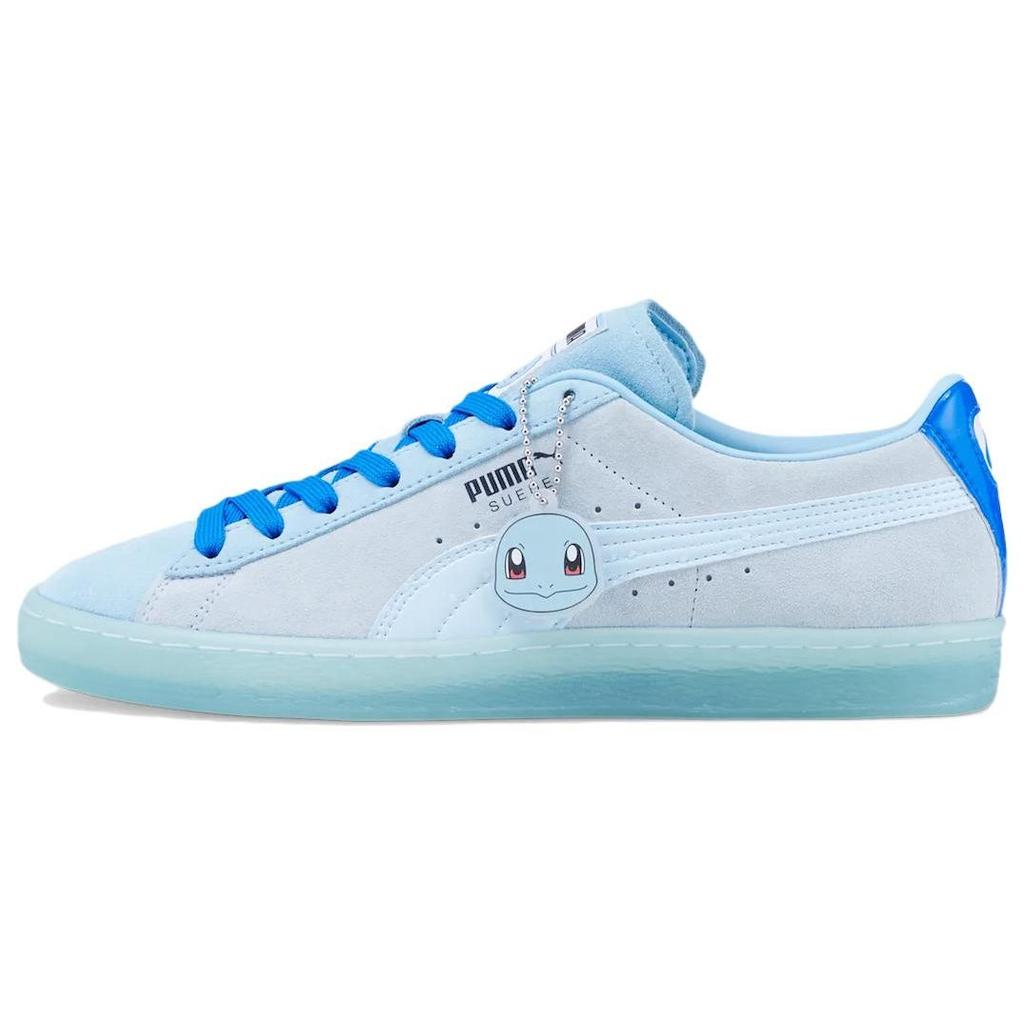 Мужские кроссовки Pokémon x Puma Suede Squirtle Унисекс Синие Petit-Four Nitro-Blue 387326-01