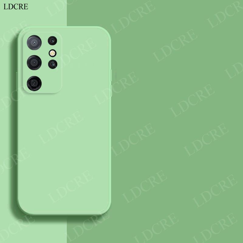 For Samsung Galaxy S22 Ultra Case Silicone Soft Plain Funda Rubber Protective For Samsung S22 Ultra Cover Galaxy S22 Plus Case