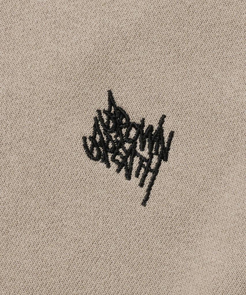 BROWNBREATH Tag Sweat Pants - Beige