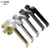 Aluminum Alloy Casement Window Handle, 7-Shaped, Single-Point Lock, External Opening.