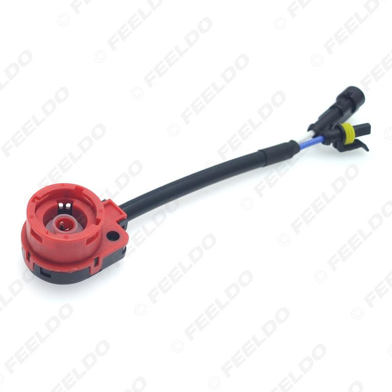 Car HID Headlamp Socket Wiring Harness D2 D2S D2R D2C Bulb Adapter Converter Wire Plug Connector Base Cable