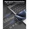 3 шт. / 3 м 60 Вт USB C на USB C Кабель Быстрая зарядка Плетеный шнур Type C зарядное устройство кабель данных