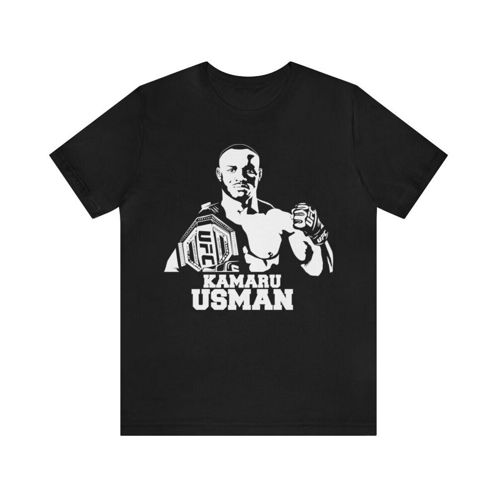 Камару Усман ММА UFC Fighter Футболка Боевые искусства Футболка UFC Футболка унисекс