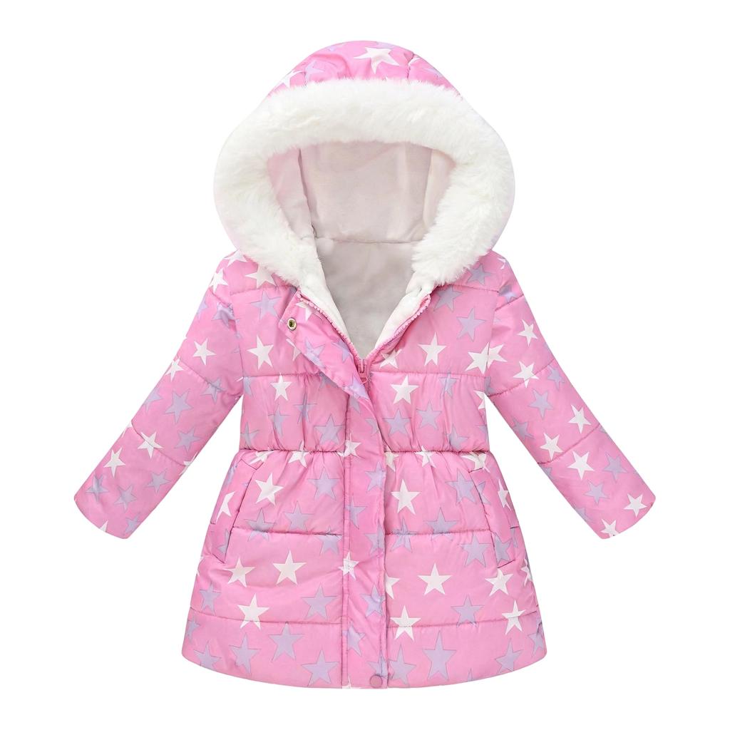 Детское модное пальто