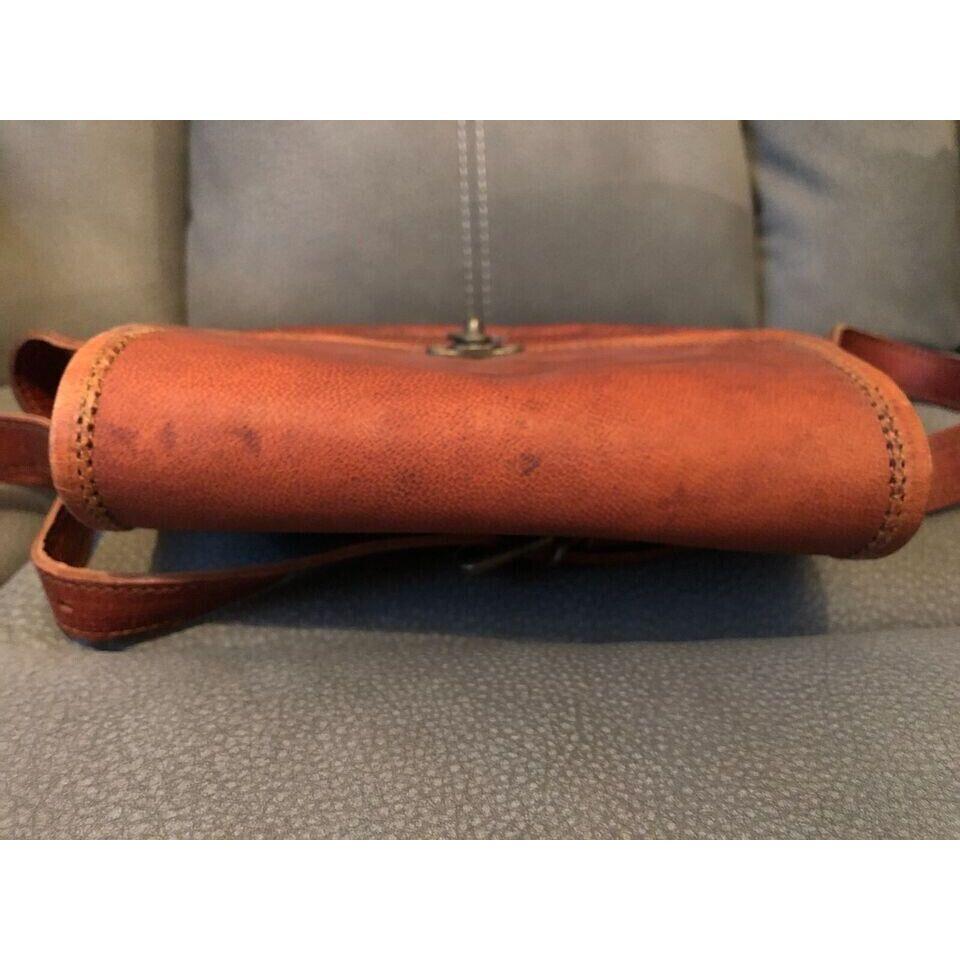 Женская сумка из козьей кожи, сумка через плечо ручной работы, коричневая сумка через плечо