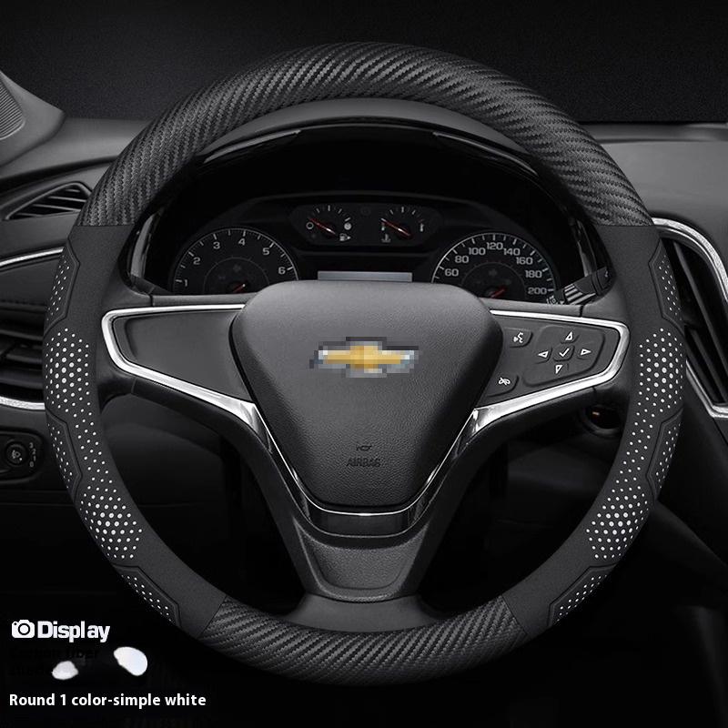 Для Chevrolet Cruze Bolt Aveo Spark Onix Captiva Cavalier Чехол на руль автомобиля из углеродного волокна Замши Микрофибры Автоаксессуары