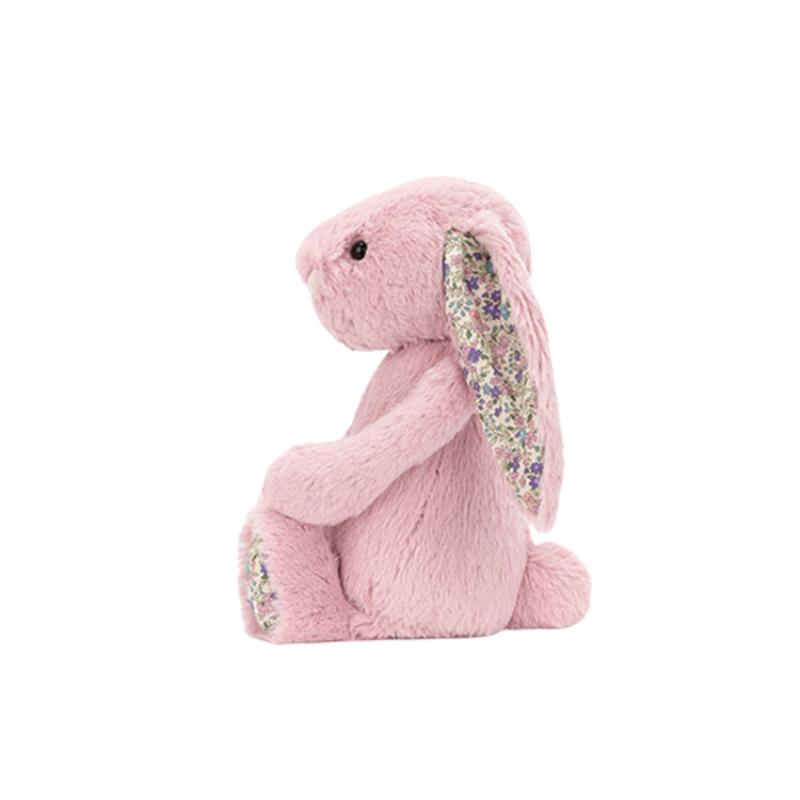 JELLYCAT Кролик Бонни Цветочный Тюльпан Успокаивающий Розовый Кукла Плюшевая Фигурка 13см/18см/31см/36см/51см Высота