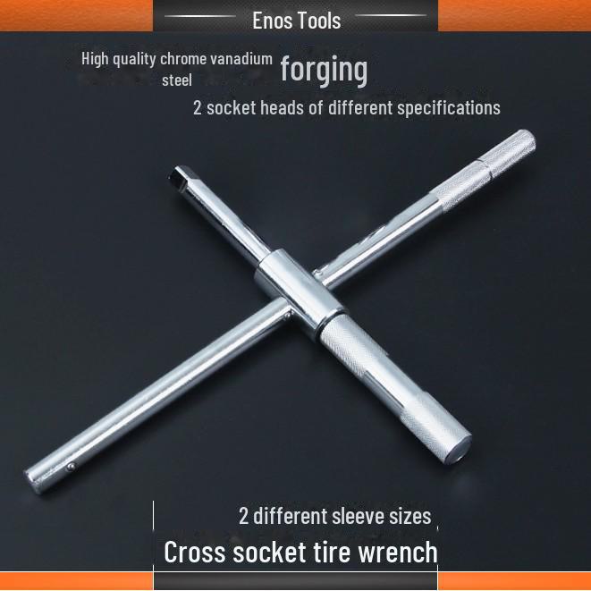 Экономящий труд инструмент с крестообразным гнездом для шин для снятия и замены шин