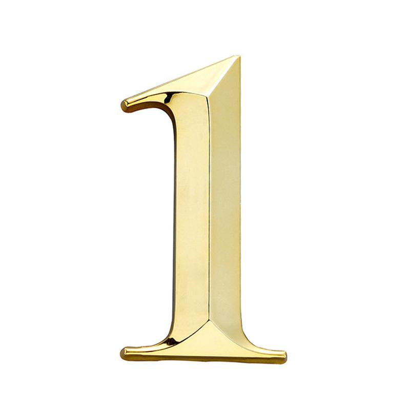 1 шт., адресная табличка, 3D табличка, номер двери, адрес дома, почтовый ящик, знак, наклейка, самоклеящаяся 7 см